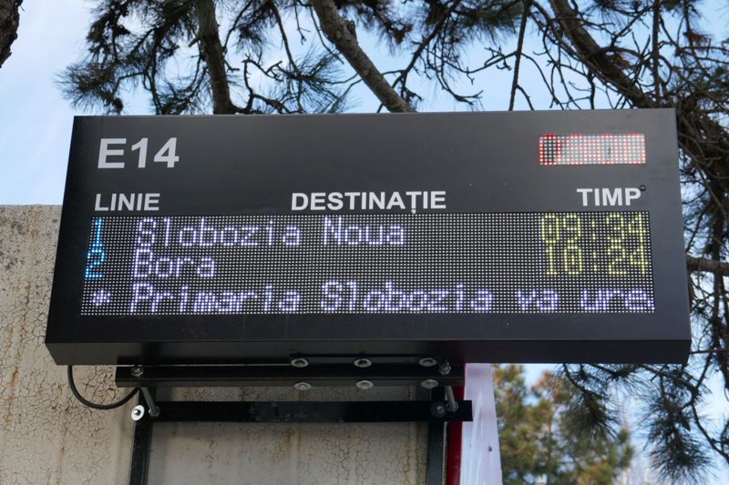 Transport in comun Slobozia, 13 februarie  009.jpg