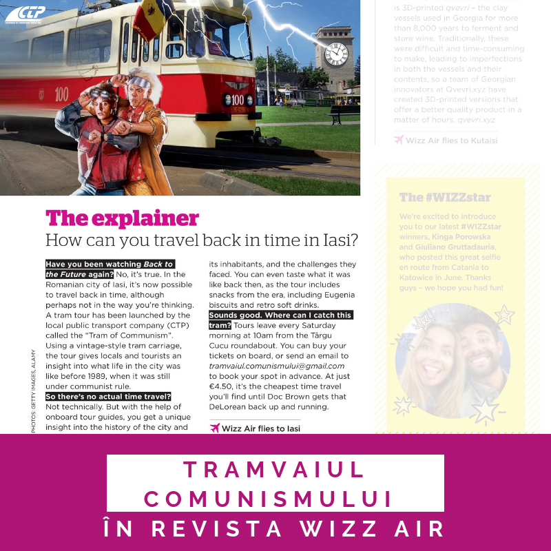 Tramvaiul Comunismului in revista Wizz Air.png
