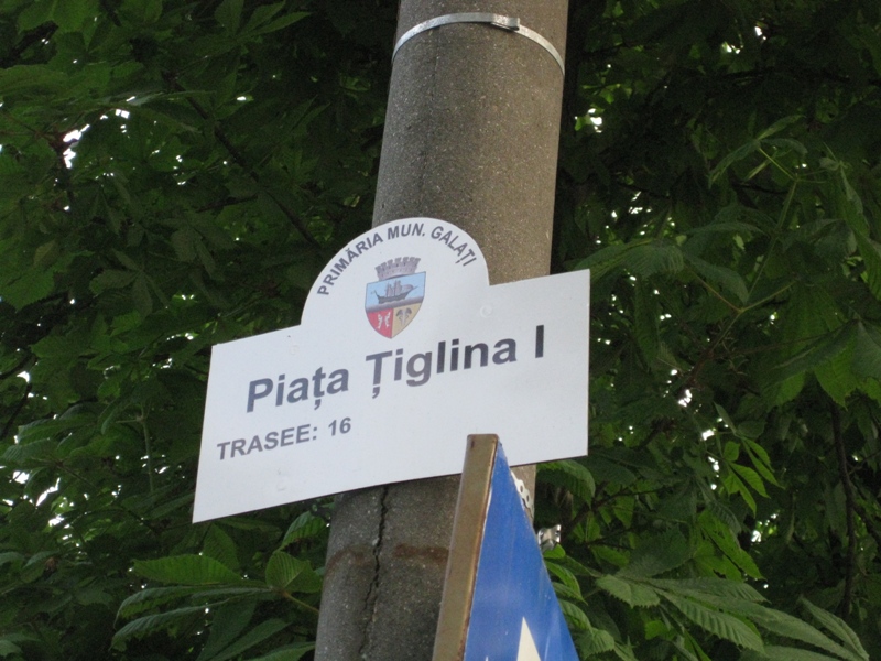 Statie Piata Tiglina I (panou indicator).JPG